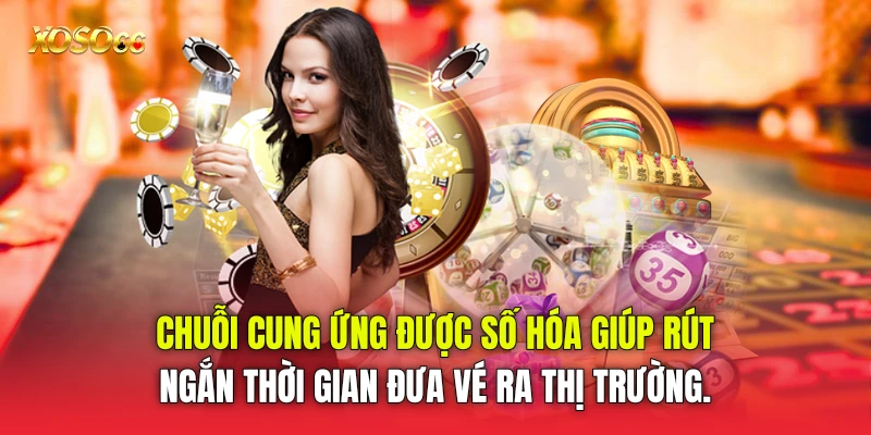 Chuỗi cung ứng được số hóa giúp rút ngắn thời gian đưa vé ra thị trường.